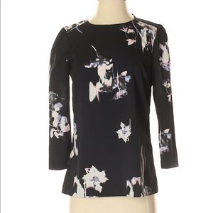 French Connection Tops - French Connection 3/4 Sleeve Flower Top French Connection Tops - French Connection 3/4 Sleeve Flower Top